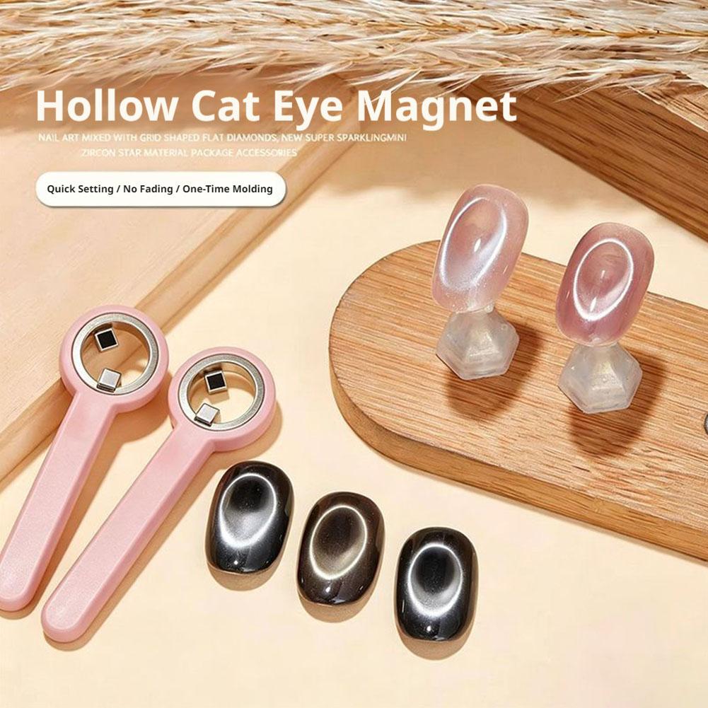 Power Tools Cat - Ring-Shaped Cat Eye Magnet for Nails,