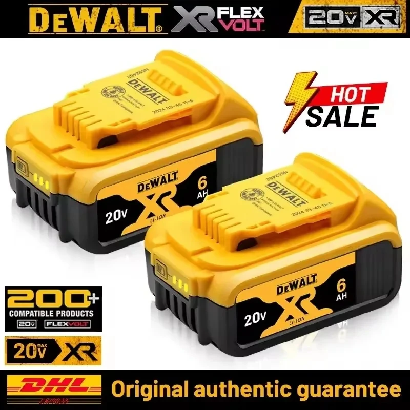 Power Tools Dewalt - 100% Original 20V 6.0Ah MAX Battery
