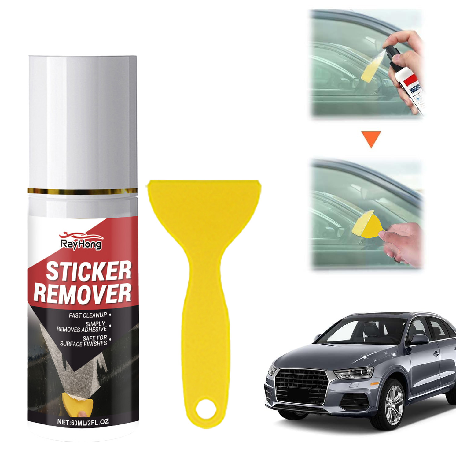 Power Tools Automotive - Powerful Automotive Adhesive Remover Spray Dissolves