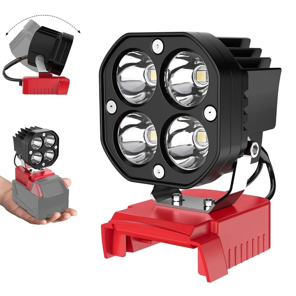 6500K, 6000LM Job Site Lightin - Power Tools For Construction recension och pris