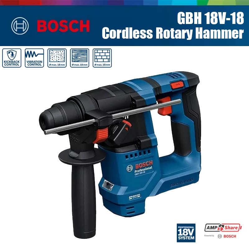 Bosch GBH 18V-18 Cordless Rota - Power Tools Hammer recension och pris