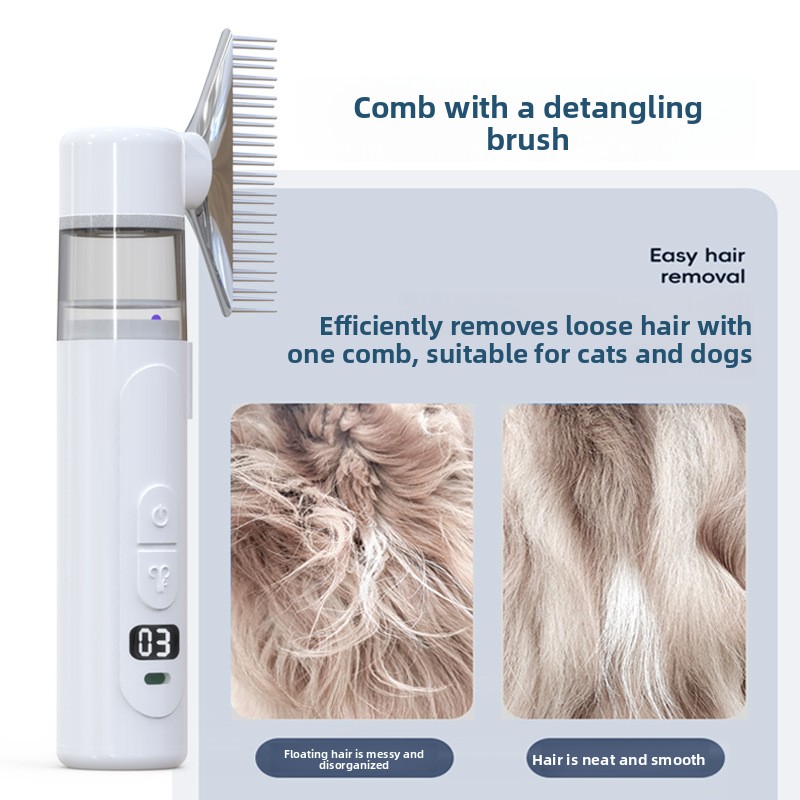 2 in 1 Electric Pet Flea Comb  - Power Tools Cat recension och pris