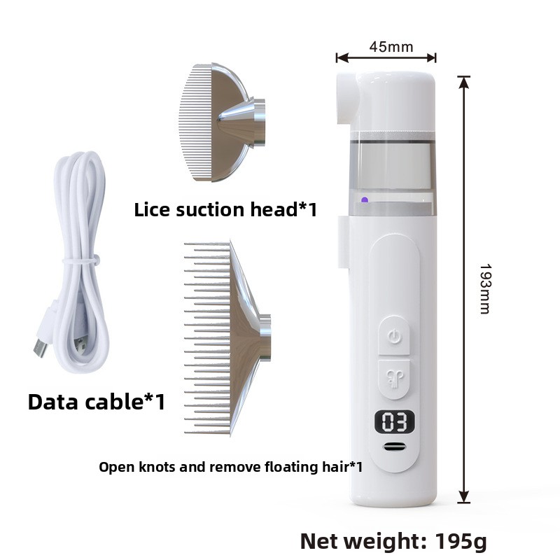 2 in 1 Electric Pet Flea Comb  - Power Tools Cat recension och pris