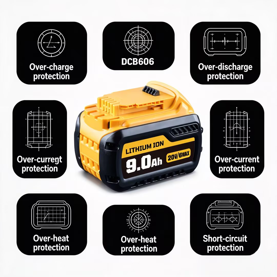 9/12/15Ah DCB609 20v 60v Max L - Power Tools Dewalt recension och pris