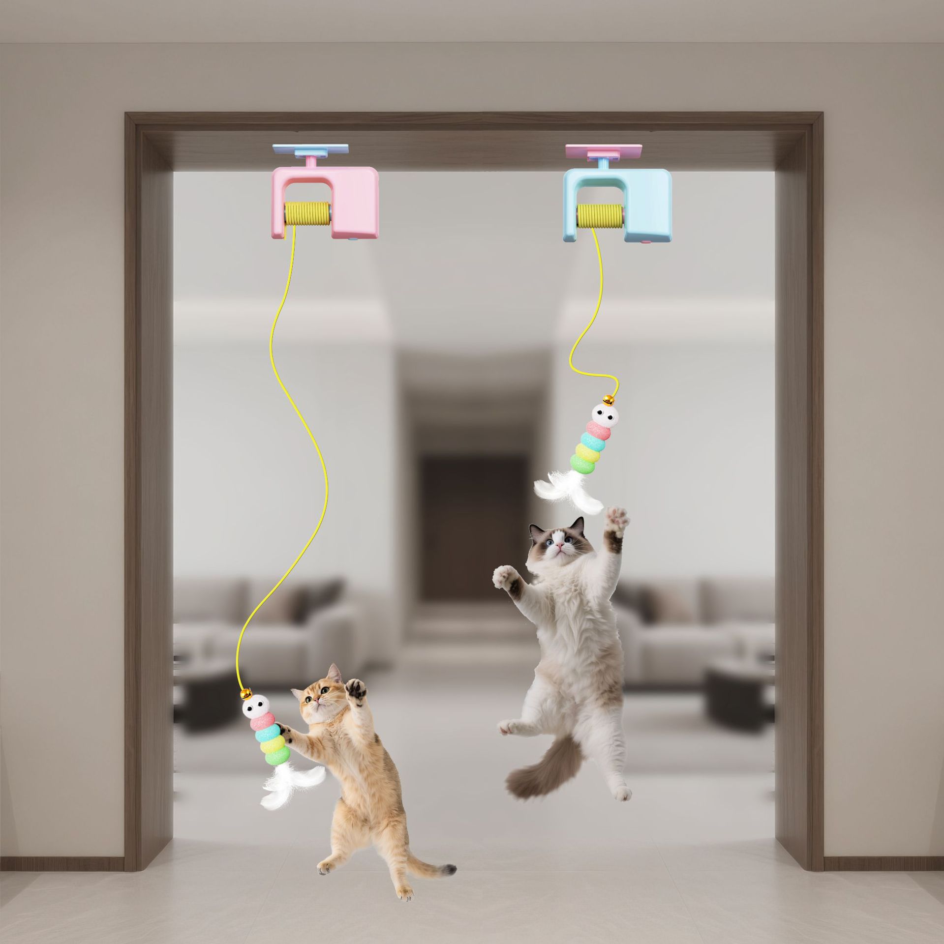 New Electric Cat Toy 2 Ropes S - Power Tools Cat recension och pris