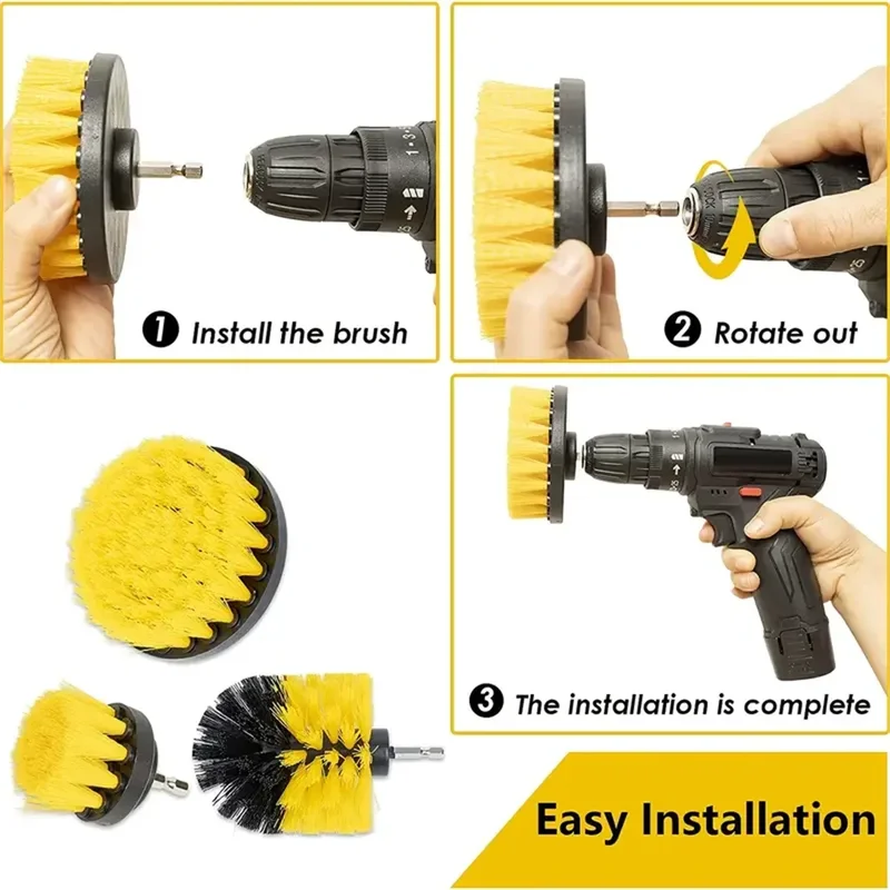 3 pcs/set drill brush set powe - Power Tools Ridgid recension och pris