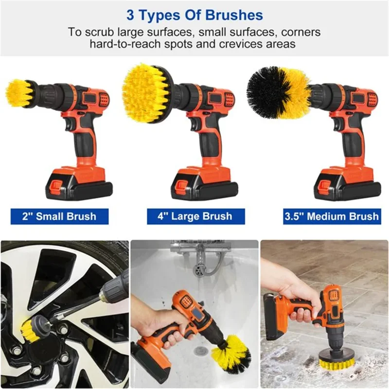 3 pcs/set drill brush set powe - Power Tools Ridgid recension och pris