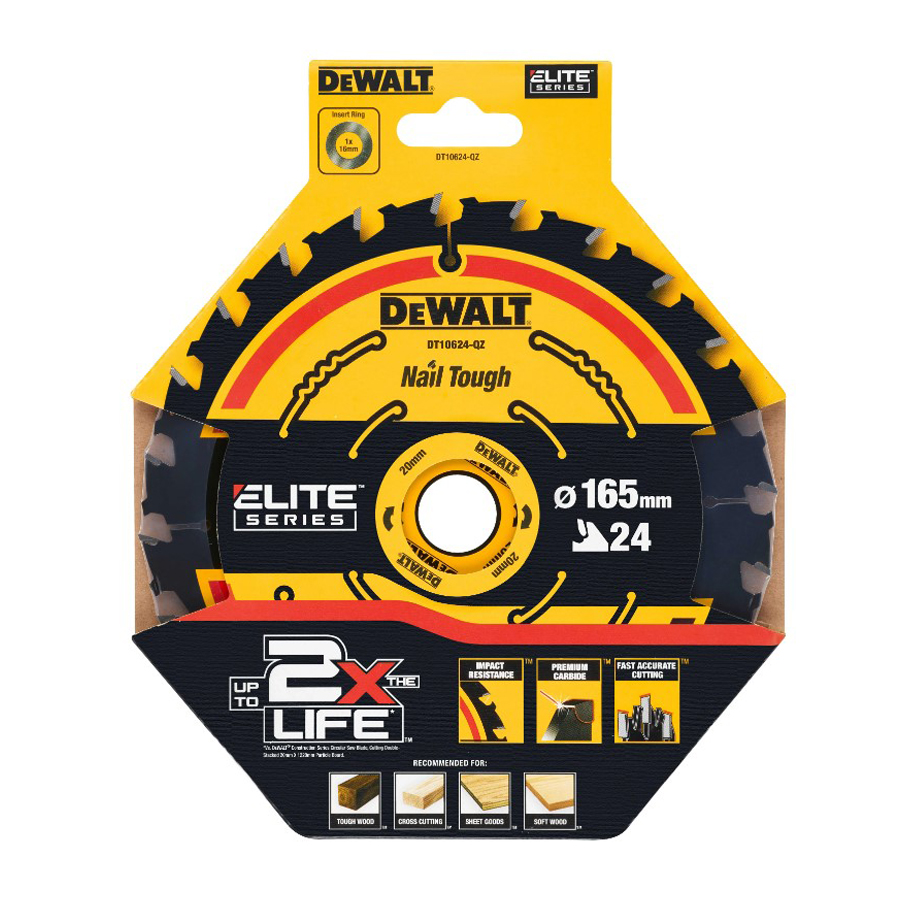 DEWALT DT10624-QZ 1/3pcs 24T C - Power Tools For Construction recension och pris