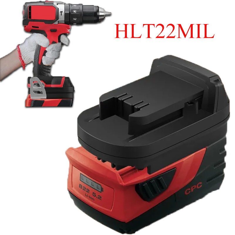 Battery Adapter for Milwaukee  - Power Tools Hilti recension och pris
