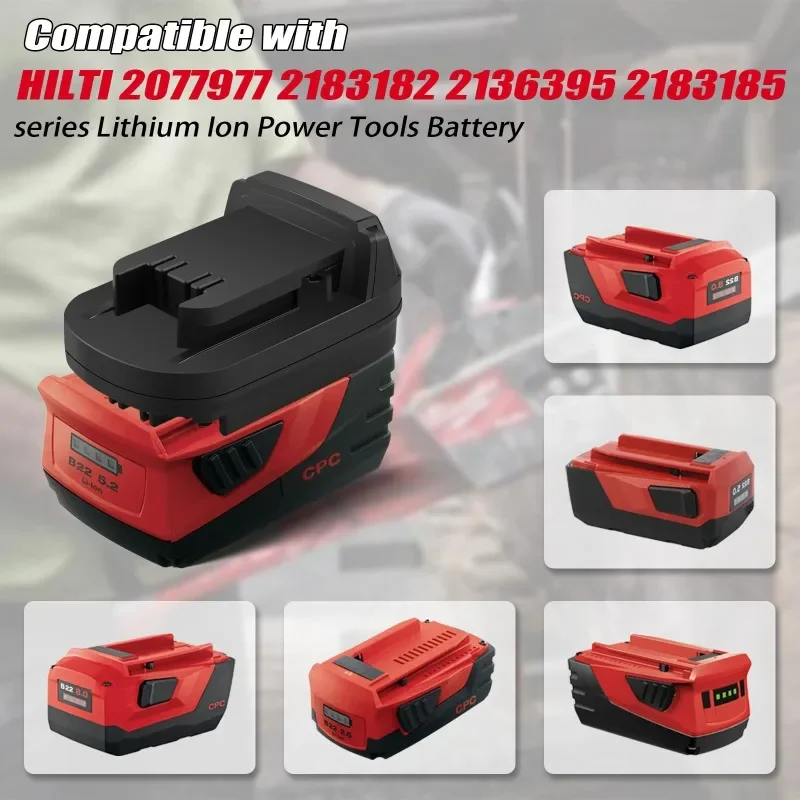 Battery Adapter for Milwaukee  - Power Tools Hilti recension och pris