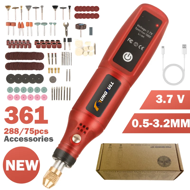 USB Rechargeable Cordless Engr - Power Tools Icon recension och pris