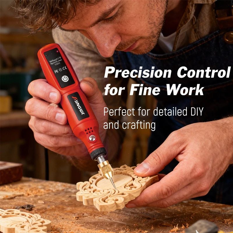 USB Rechargeable Cordless Engr - Power Tools Icon recension och pris