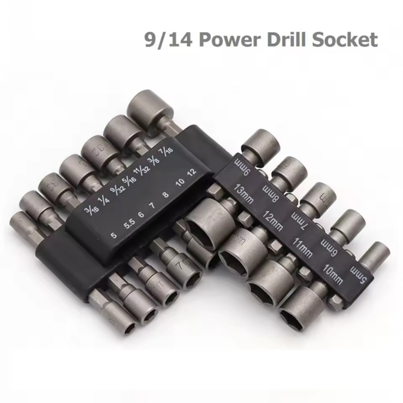 9/14Pcs Set Socket Wrench Powe - Power Tools Ridgid recension och pris