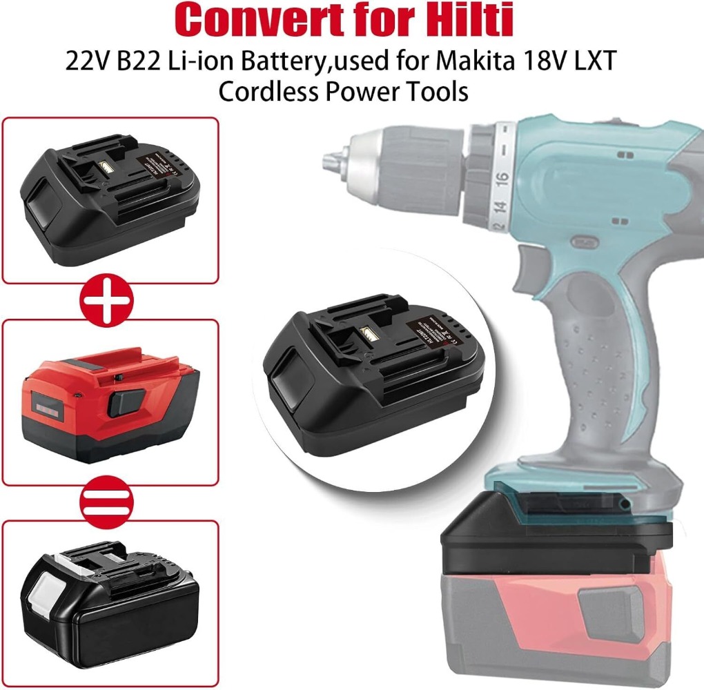 Battery Adapter for Hilti to f - Power Tools Hilti recension och pris
