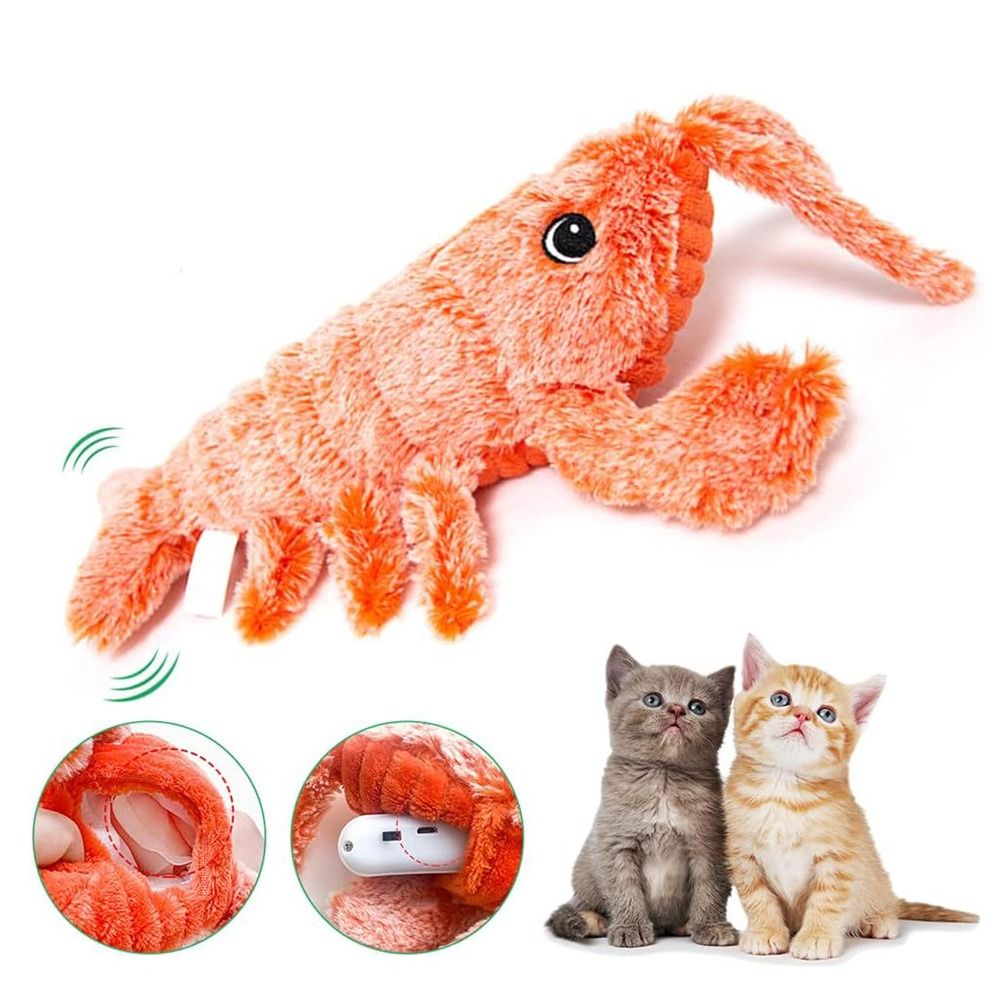 USB Charging Lobster Cats Toy  - Power Tools Cat recension och pris
